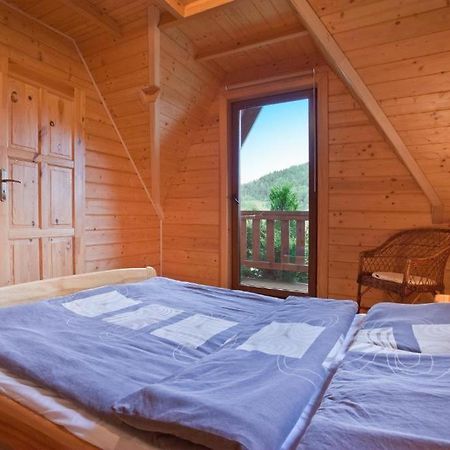 Domek W Krynicy Z Sauna Криниця-Здруй Екстер'єр фото