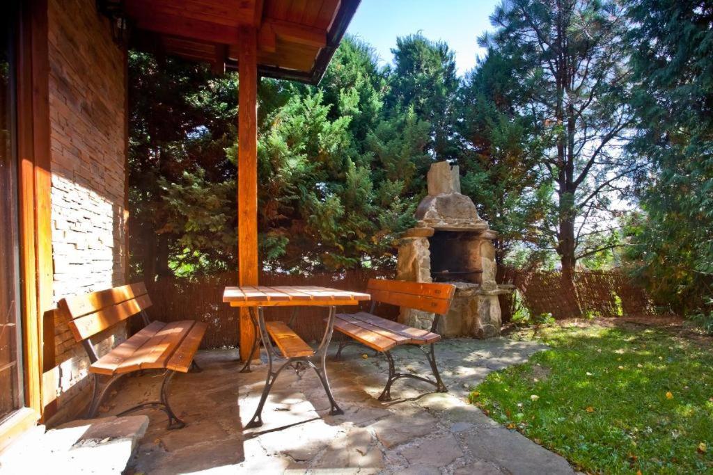 Domek W Krynicy Z Sauna Криниця-Здруй Екстер'єр фото